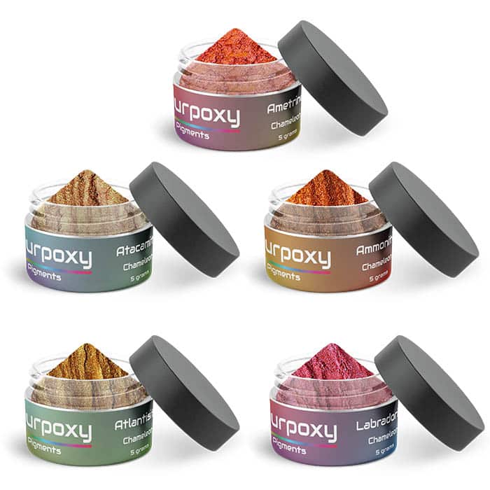 PourPoxy Chameleon pigment epoxyshop